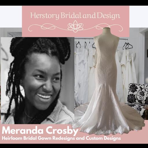 Resigning Heirloom Bridal Gowns - Meranda Crosby - Herstory Bridal and Design