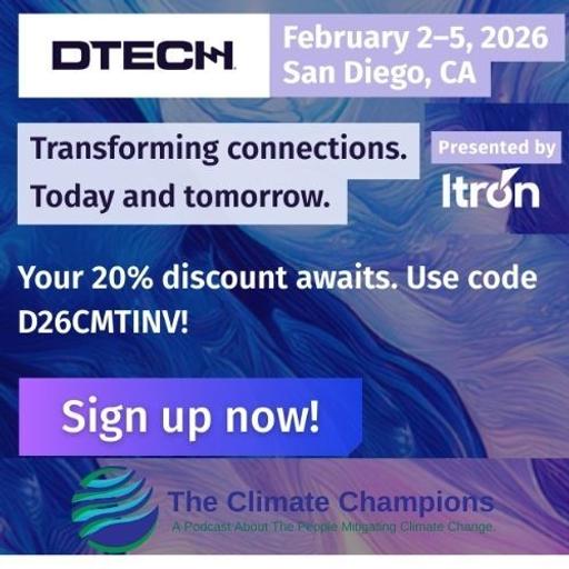 Special DistribuTECH Episode, including 20% Discount Code, in all caps, D26CMTINV - Episode 166