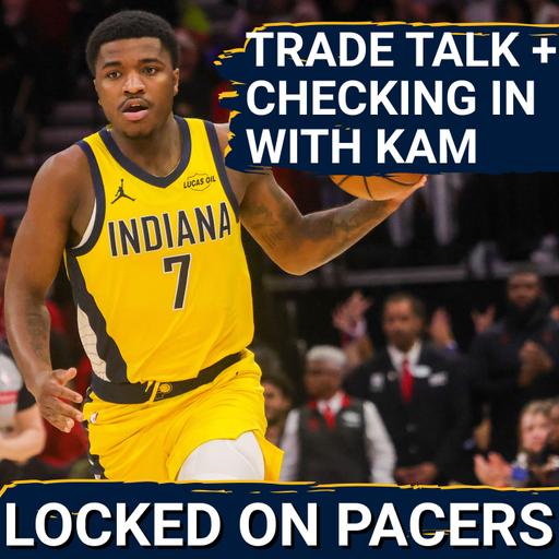 Do the Indiana Pacers have a roster spot problem to solve with trades? Plus chatting with Kam Jones
