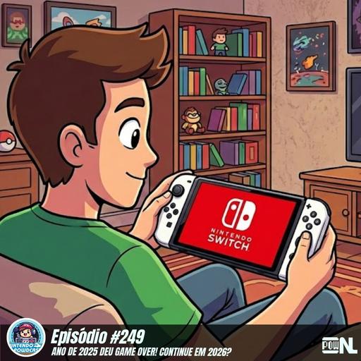 Nintendo POWdcast #249 – 2025 deu Game Over! Continue em 2026?