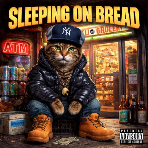 Sleeping on Bread Prod by Yung Nab