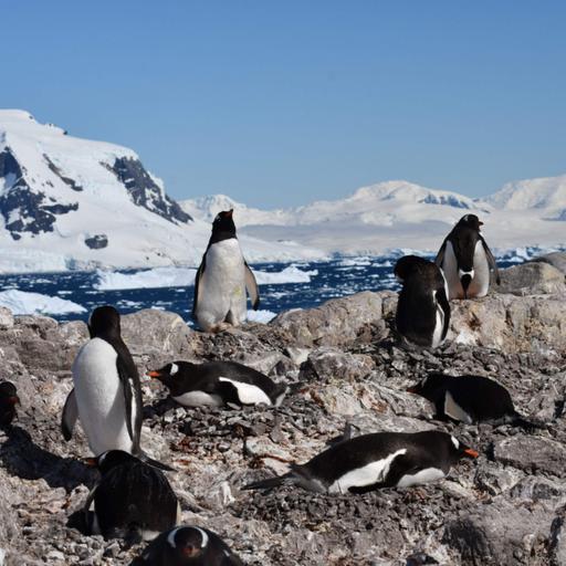 The plight of penguins in Antarctica