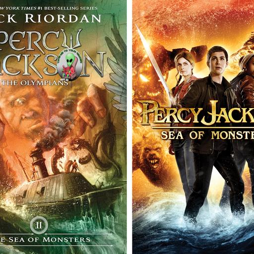 The Sea of Monsters, by Rick Riordan, Part One (2006 book/2013 movie)