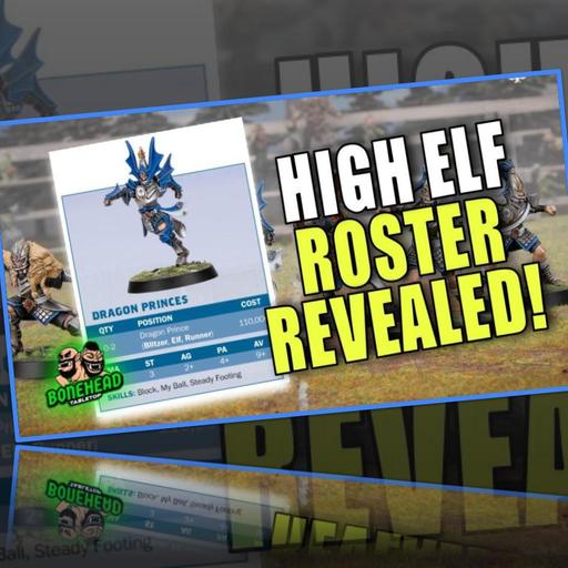 High Elves REVEALED for Blood Bowl! Full Roster Breakdown