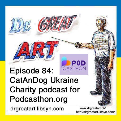 Episode 84: Podcastthon, Catandog Rescuing Animals Ukraine