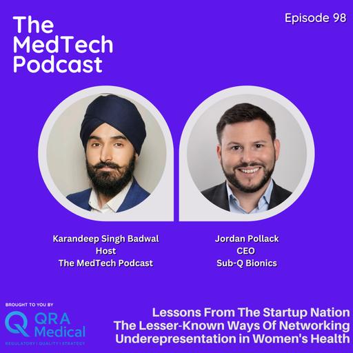 #98 The Hidden Cost of Bad MedTech Strategy: Women’s Health, Reimbursement and What Founders Miss with Jordan Pollack