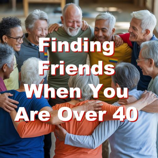 Finding Friends When You Are Over 40