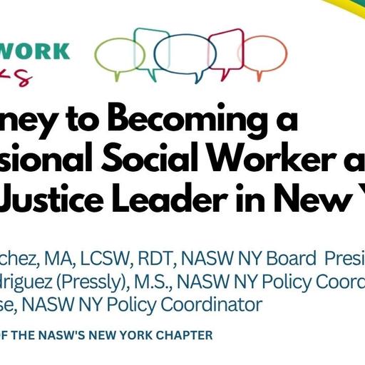 EP 140 - A Journey To Becoming a Social Worker and Social Justice Leader