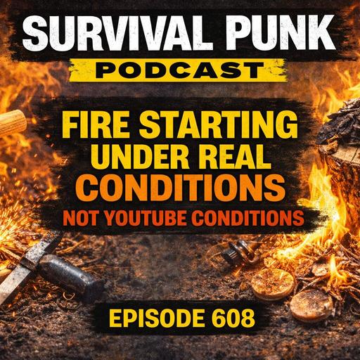 Fire Starting Under Real Conditions | Episode 608