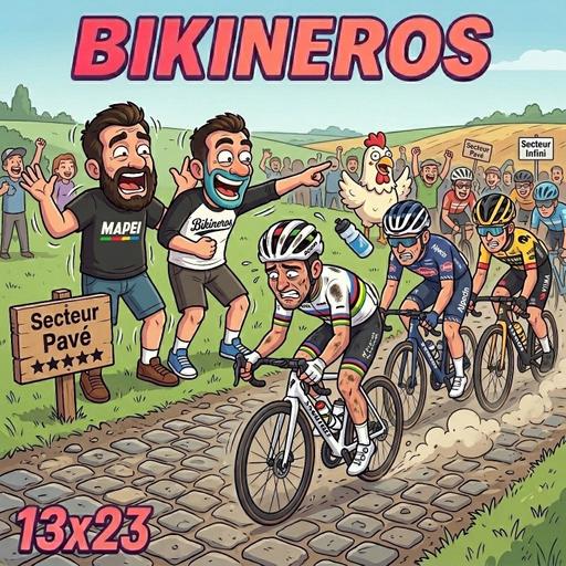 BKN 13x23 La mejor PARIS-ROUBAIX y charleta con BICILAB