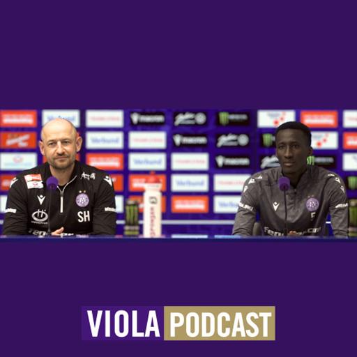 Vor Austria Wien - RB Salzburg: PK mit Stephan Helm und Abubakr Barry (04/2026)