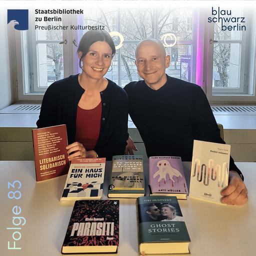 blauschwarzberlin. Der Literaturpodcast Folge #83 April 2026