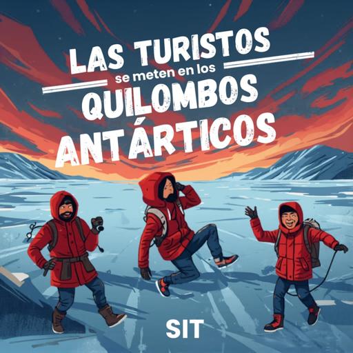Las turistos se meten en los quilombos antárticos