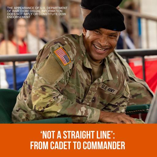 Not a Straight Line: From Cadet to Commander