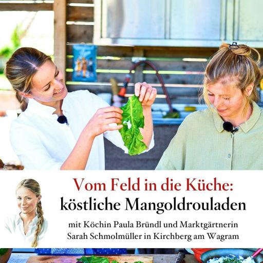 Vom Feld in die Küche – mit Paula Bründl und Marktgärtnerin Sarah Schmolmüller in Kirchberg am Wagram
