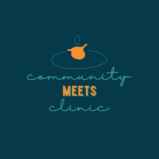 Community Meets Clinic 302. Drs. Grace Gombolay and Varun Kannan