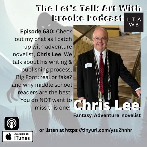 Check out my chat with Adventure Novelist & Big Foot Aficionado, Chris Lee
