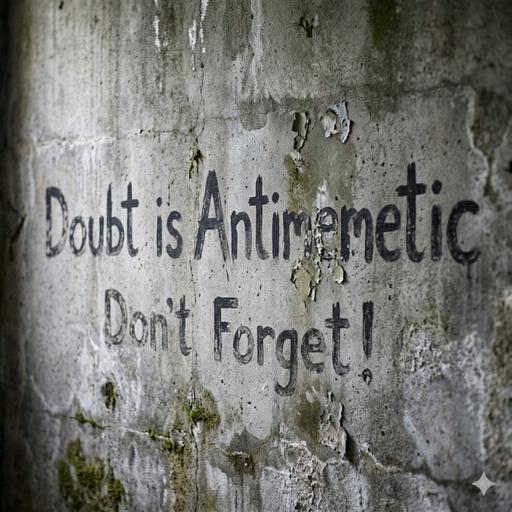 Doubt is Antimemetic