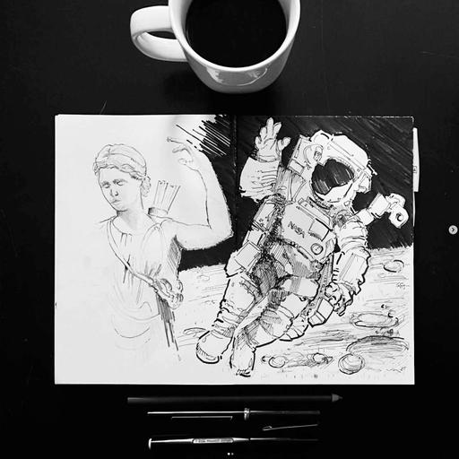 197 - Sketching the Cosmos: Art and Science of Space