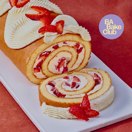 BA Bake Club: Strawberry Roll Cake