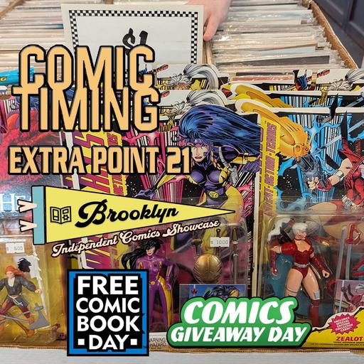 Extra Point 21: Brooklyn Independent Comics Showcase & Free Comic Book Day/Comics Giveaway Day 2026