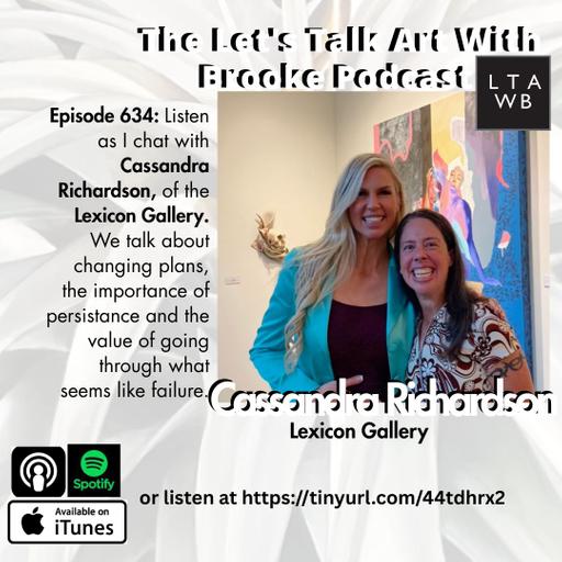 Catching up with Lexicon Gallery’s Cassandra Richardson