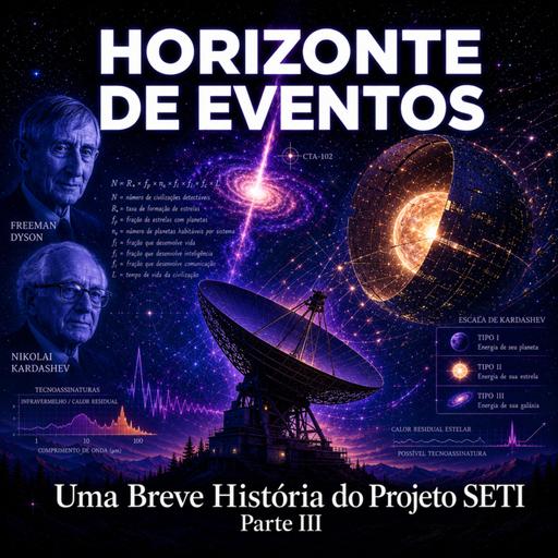 Horizonte de Eventos - Episódio 98 - Uma Breve História do Projeto SETI - Parte III