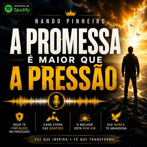 A PROMESSA É MAIOR QUE A PRESSÃO - DEUS ESTA CONTIGO