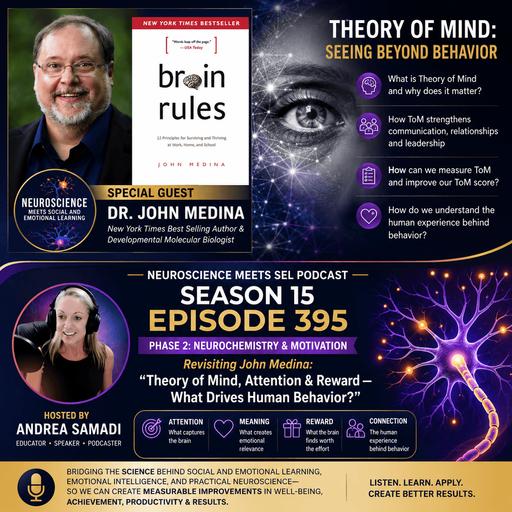 Theory of Mind: The Missing Link Between Attention, Reward, and Motivation with John Medina