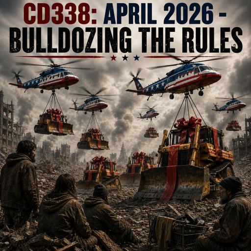 CD338: April 2026 — Bulldozing the Rules