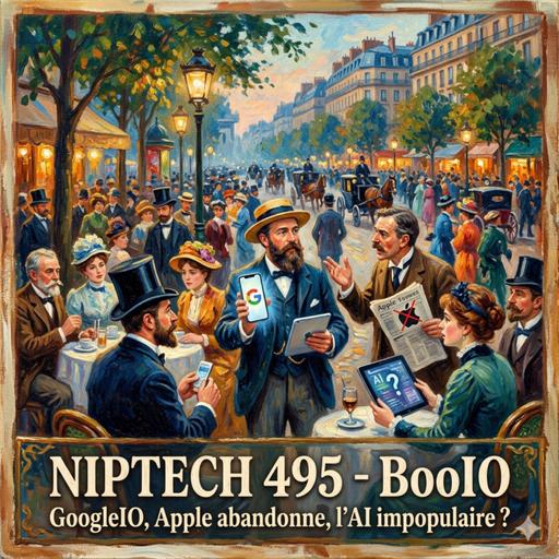 495 - BooIO - Google IO, Apple abandonne, l'AI impopulaire ?