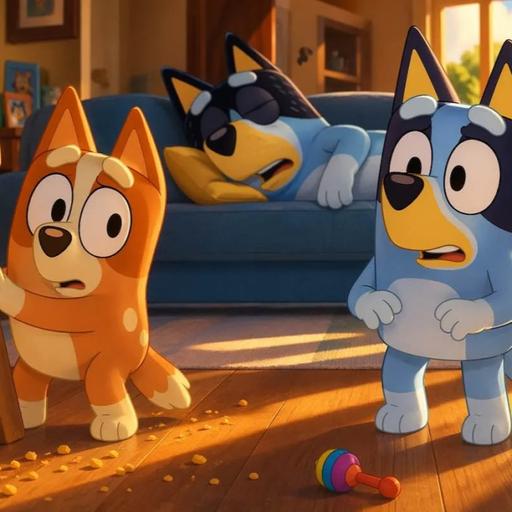 BLUEY: Misión Secreta NSR (Ni un Solo Ruido) Audiocuentos