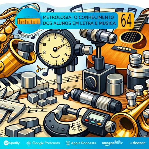 Podcast #64 | Metrologia: O conhecimento dos alunos em letra e música