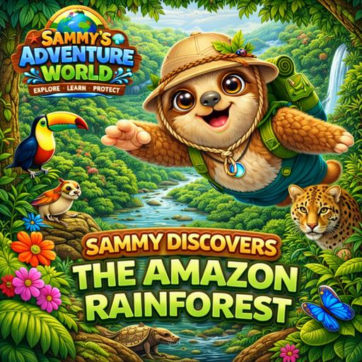 🦥 Sammy Discovers the Amazon Rainforest 🦜