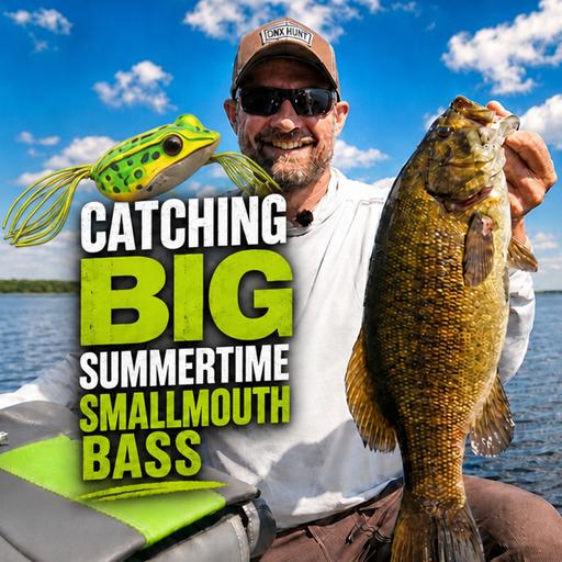 Catching Big Summertime Smallmouth Bass with Tony Peterson!