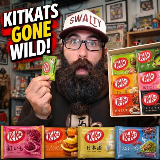 We Tried Every Japanese KitKat Flavor and the Results Were Chaotic