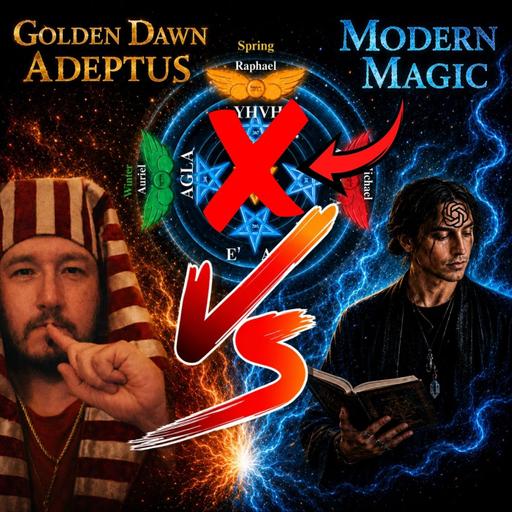 Golden Dawn Adeptus VS Modern Magic
