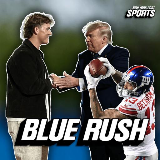 Giants Bring OBJ Back After Jaxson Dart & Abdul Carter Address Trump Controversy | Blue Rush