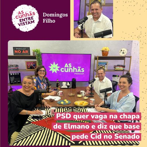 Domingos Filho: PSD quer vaga na chapa de Elmano e diz que a base pede Cid no Senado