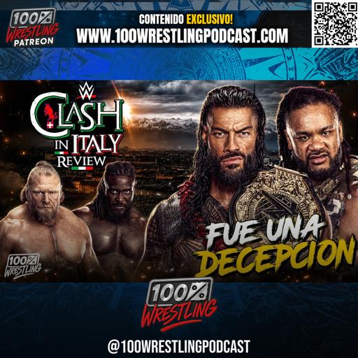 ¡QUÉ DESASTRE! WWE Clash in Italy Review | Roman vs Fatu Dejó Mucho que Desear