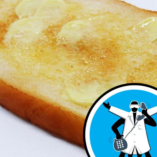 Why does a slice of toast land butter side down?