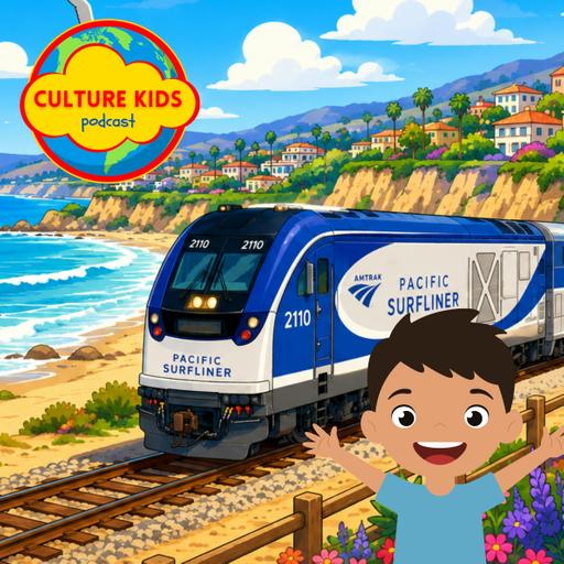 Riding the Rails Along the California Coast | A Real Train Adventure for Kids!