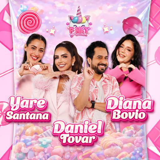 Diana Bovio, Daniel Tovar y Yare Santana en Pinky Promise T. 9 - Ep. 14