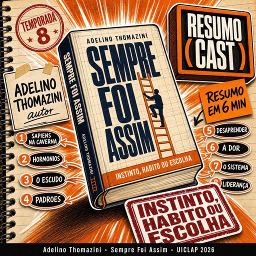 Sempre Foi Assim: Instinto, Hábito ou Escolha — a química invisível por trás dos seus padrões | Temporada 8 · Mapa Mental em 6 min