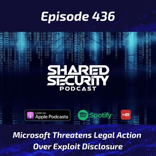 Microsoft Threatens Legal Action Over Exploit Disclosure