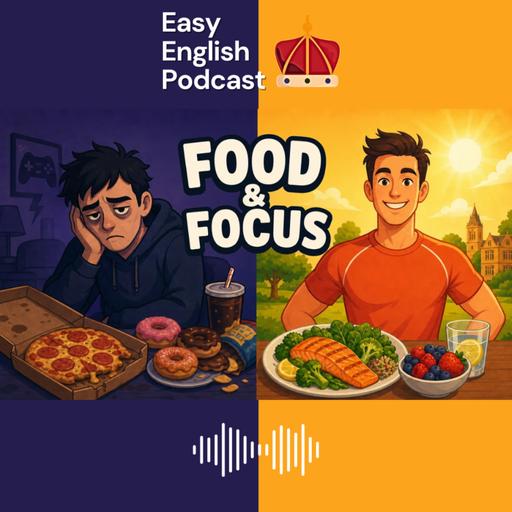 How to Stop Brain Fog - How Food Affects Your Brain | Easy English Podcast