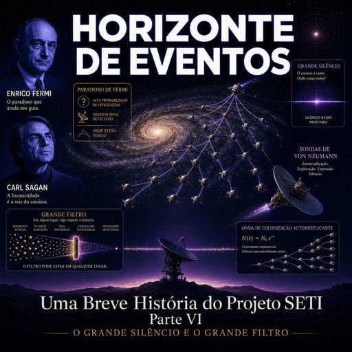 Horizonte de Eventos - Episódio 101 - Uma Breve História do Projeto SETI - Parte VI