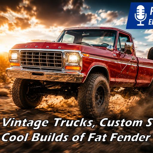 423: Vintage Trucks, Custom SUVs and Cool Builds with Jason Noel of Fat Fender Garage