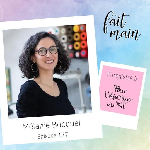 #177 Mélanie Bocquel, ses secrets pour coudre des culottes - LIVE Pour l'amour du fil