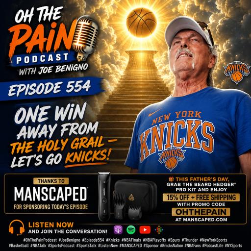 One win away from the holy grail — let’s go Knicks!